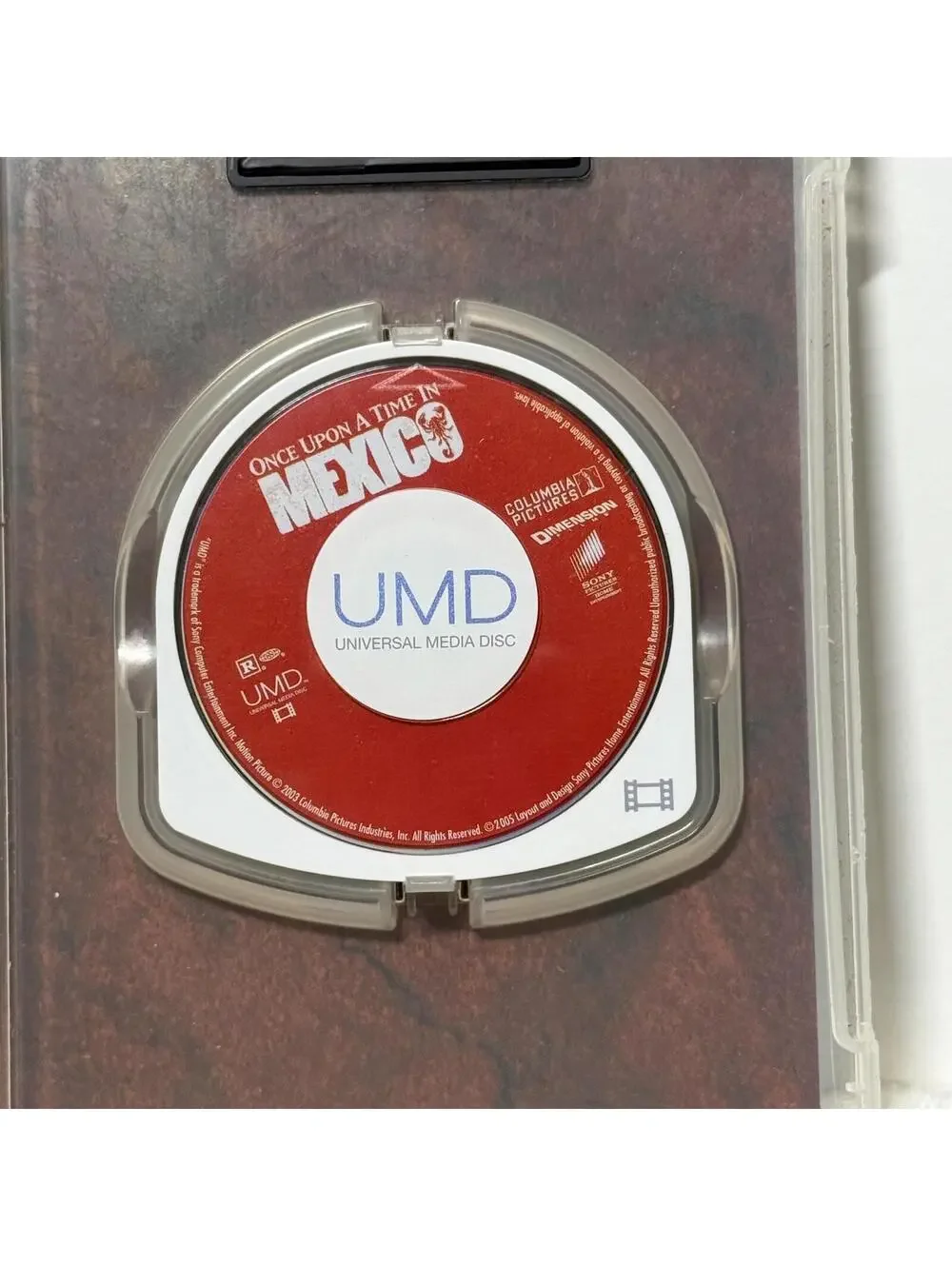 Once Upon a Time in Mexico UMD Video PSP Movie Antonio Banderas Salma Hayek